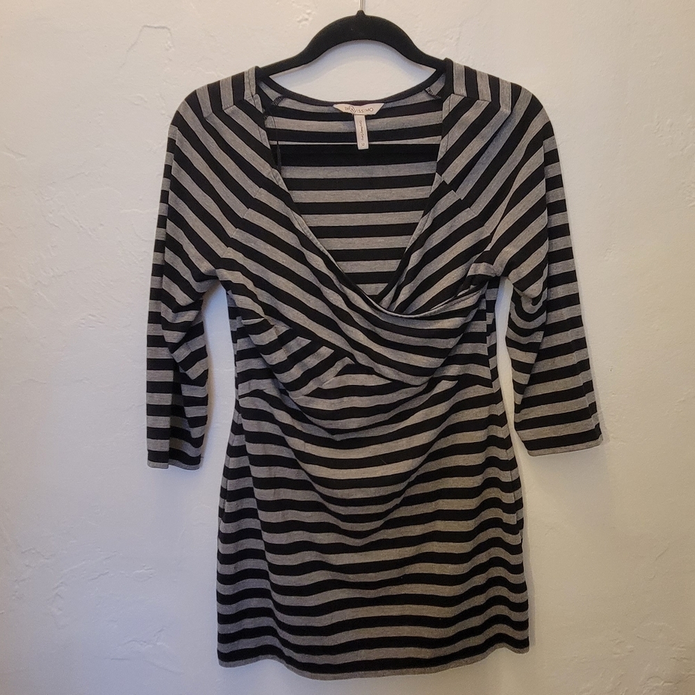 Bravissimo grey striped tunic